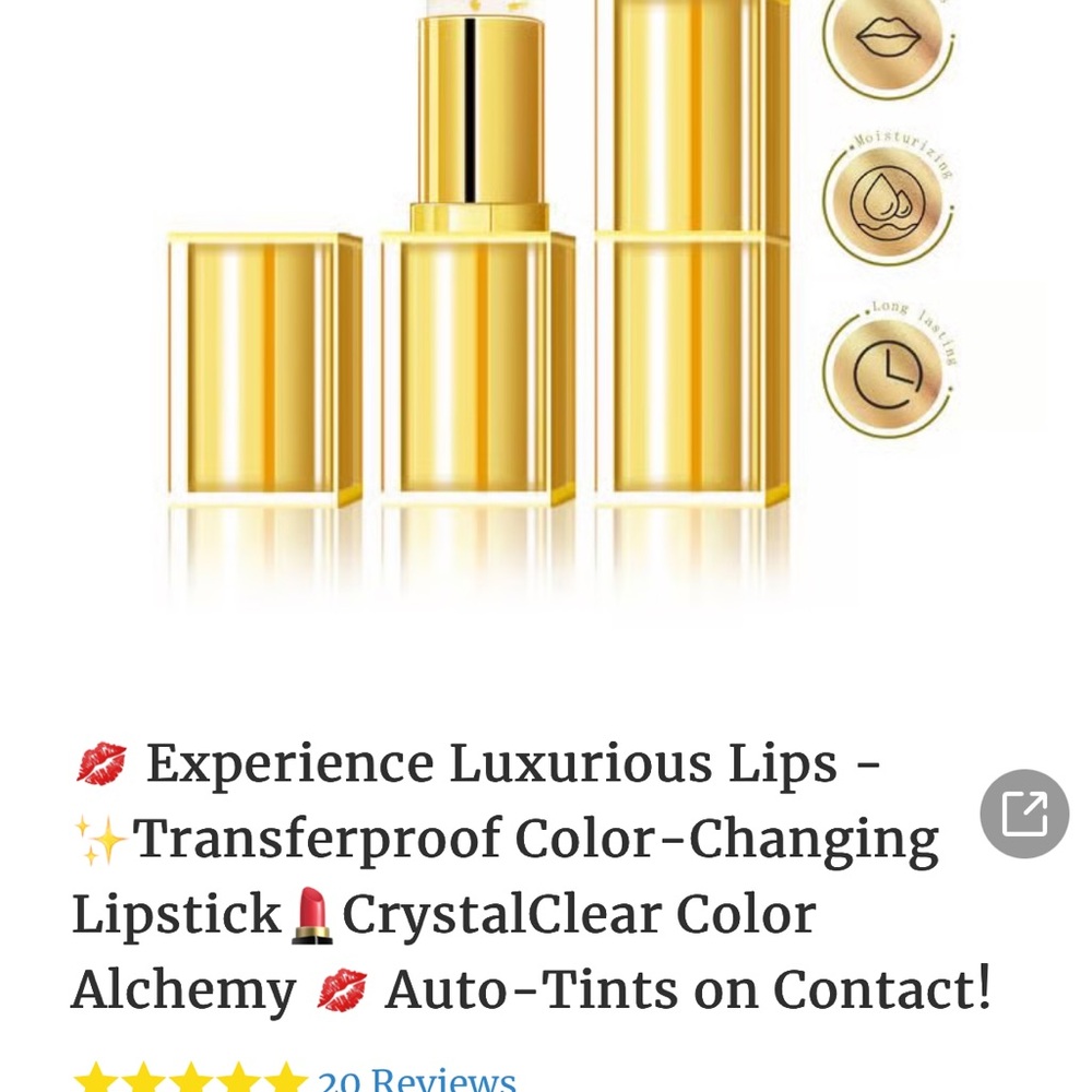 Clear Lipstick - Luxurious Color-Changing Formula